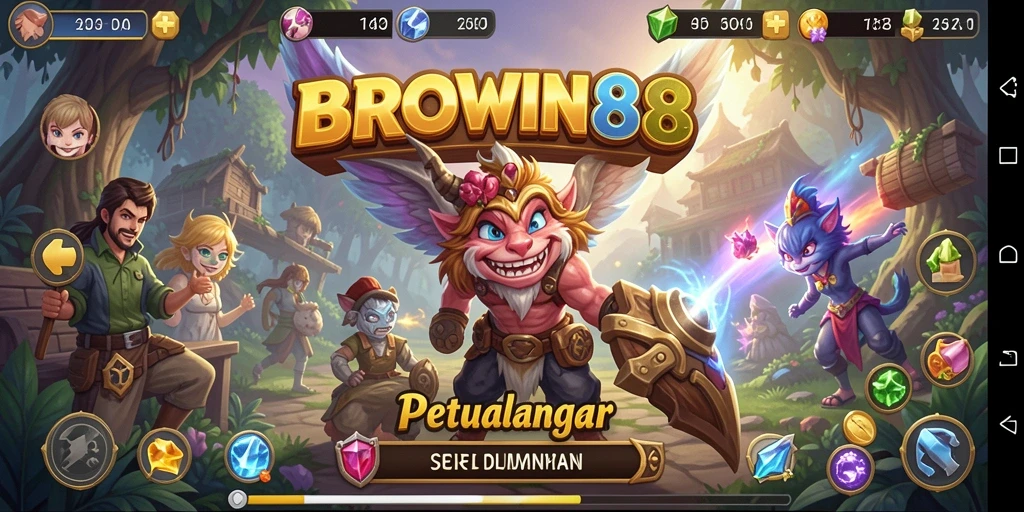 Gameplay BROWIN88 menampilkan petualangan yang menarik dan penuh tantangan.