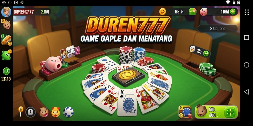 Tampilan gameplay seru dari DUREN777 dengan momen menegangkan.