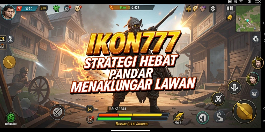 Tampilan gameplay seru dan menantang di IKON777.