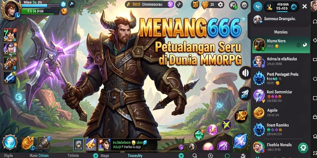 Gameplay seru dalam MENANG666 dengan aksi pertarungan yang mendebarkan.