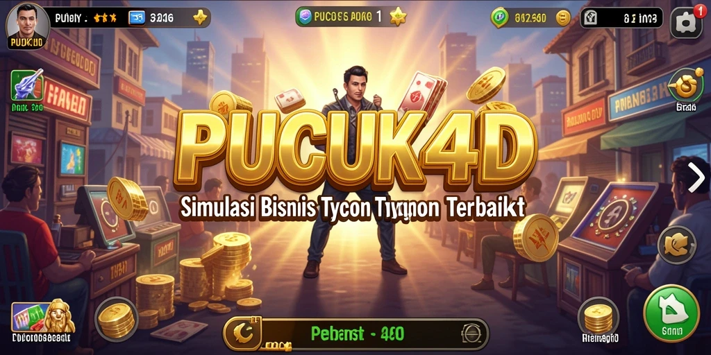 Screenshot utama PUCUK4D menampilkan gameplay Tycoon yang menarik.